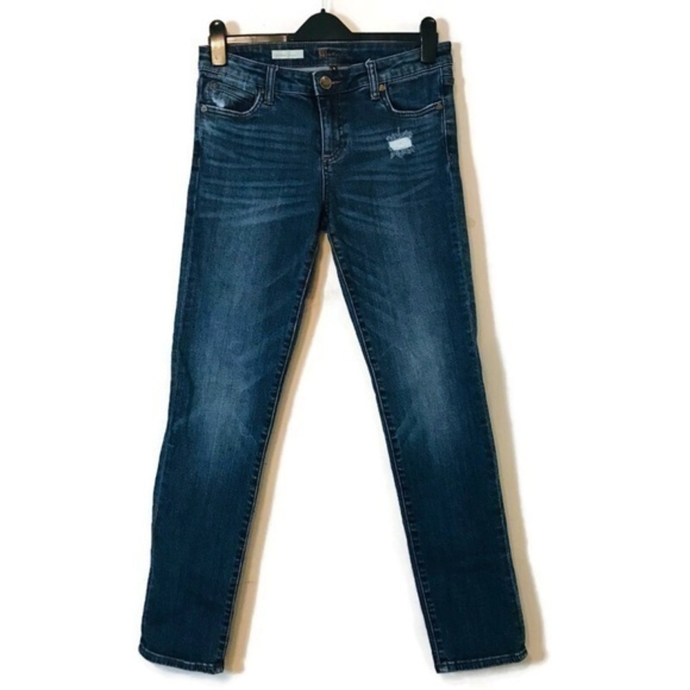 Kut from the Kloth Distressed Catherine Boyfriend Jeans Women’s Size 4 27 Small